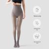 High Waist Slimming Nude-Look Fleece Leggings for Tall Women – Spring/Autumn
