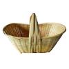 Handmade Bamboo Basket for Fruits, Vegetables, Eggs, and Storage