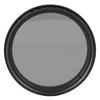 Junestar 52MM Neutral Density Lens ND Filter ND2‑ND400 Adjustable for SLR Mirrorless Camera Lens
