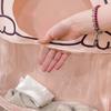 Organizzatori da appendere con apertura extra larga, design a cartone animato, resistenti all'acqua, borsa da parete salvaspazio per la casa, cucine, bagni