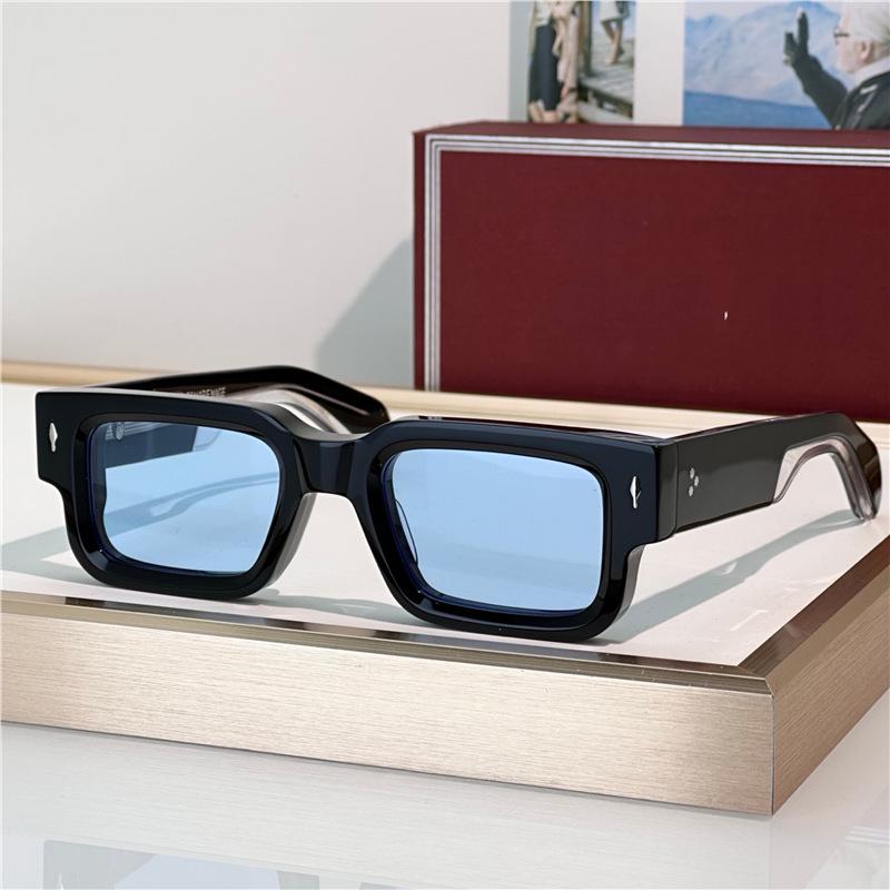 ASCARI Fashion Square Handmade Acetate Sunglasses, Trendy Sunscreen for Men & Women, Perfect for Holidays & Parties