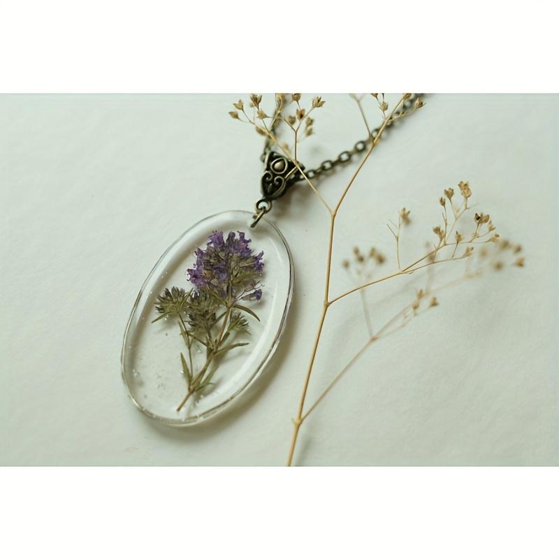 1pcs DIY Pendant Silicone Mold, Resin Casting Mold for UV Resin, Epoxy Resin Jewelry Making, Heart & Oval & Teardrop & Octagon,