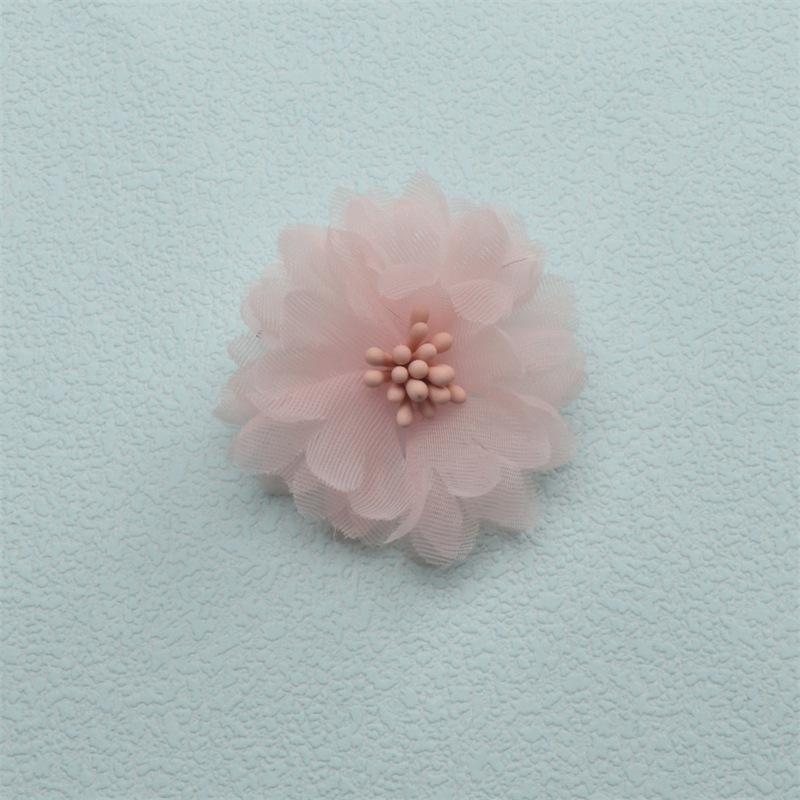Three-Dimensional Fabric Yarn Flower Corsages: DIY Accessories for Shoes, Clothing, Brooches, and Hair Clips.