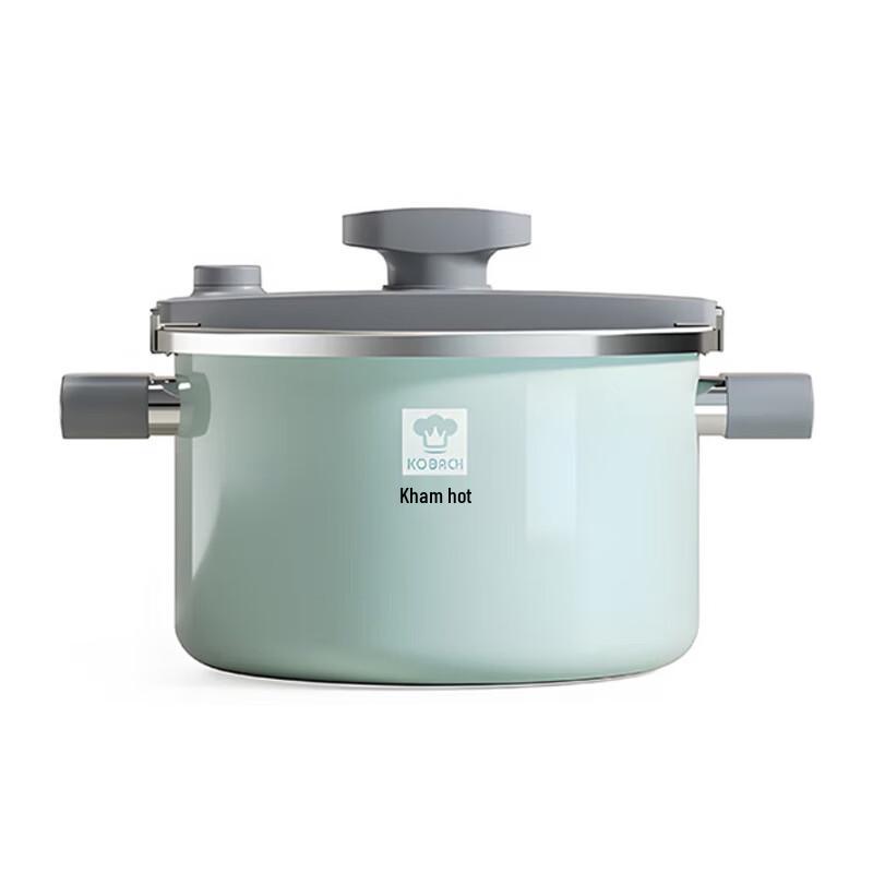 KOBACH 5.5L Double-Layer Enamel Micro Pressure Pot