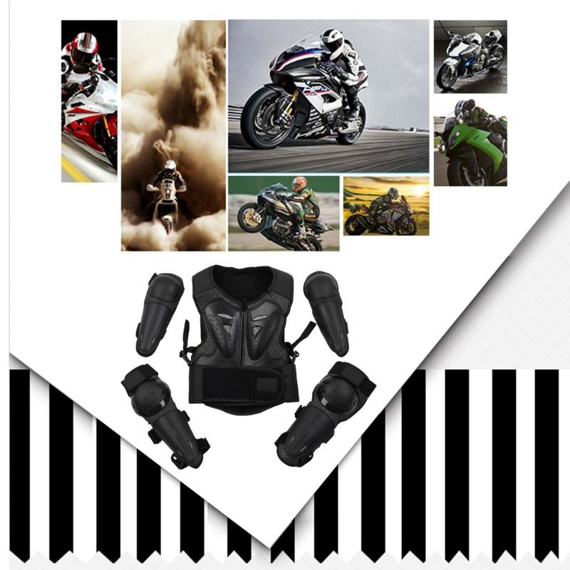 Protective Kids Motorcycle Armor MTB Bike Bicycle Sports Bandage Guard Vest