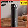 480ml Thermal Coffee Mug 316L Stainless Steel Cold-keeping Cup Double Drinking Straw Cups Insulated Cup Water Bottle