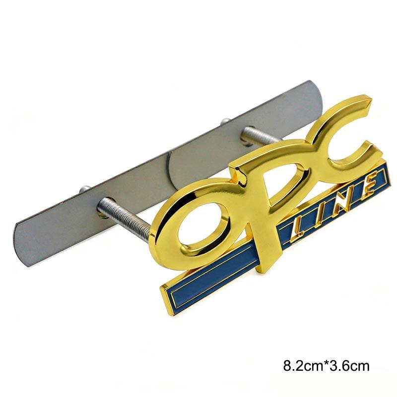 3D Metal OPC Line Car Sticker For Opel, Buick, New Regal Car Modification Parts