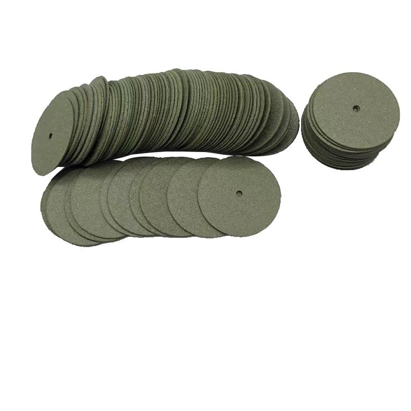 100 buc. Instrumente de laborator dentare Disc separator de laborator Roată separată Dentist tăiat aliaje prețioase și materiale ceramice Dentist