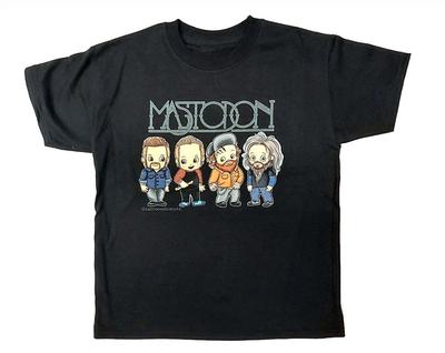 MASTODON Character Band Black Unisex All Size Shirt