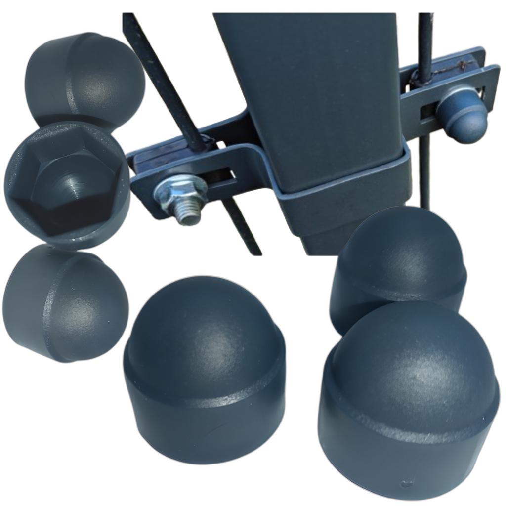 Cover cap, screw cover, M10/17, 20 PCS, ANTHRACITE