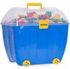 Hemar Family Plastic Constructor Suitcase with a Large Constructor, 989 Parts