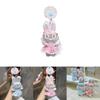 Glasses Rabbit Plush Keychain With Removable For Collectors And Gifts