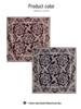 Handmade Retro Paisley Print Double-Sided Wool-Silk Scarf: Luxurious Small Square with High-End Feel