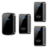 Wireless Battery-Powered Doorbell with Three-to-One Callers, No Plug-In Needed