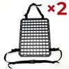 Vehicle Seat Back Organizer Tactical Molle Panel for Modular Storage ABS Plastic Car Interior Accessories