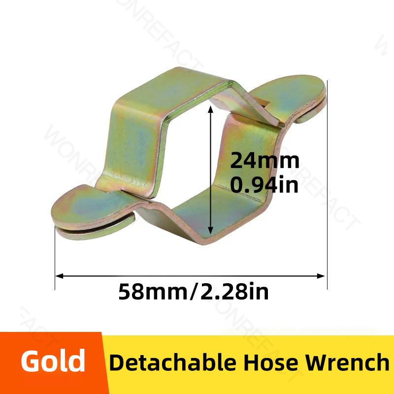 

Removable Small Spanner G1/2 Universal Hose Spanner Bellows Hexagonal Hose Tap Spanner Reusable Gold Silver Available золотой