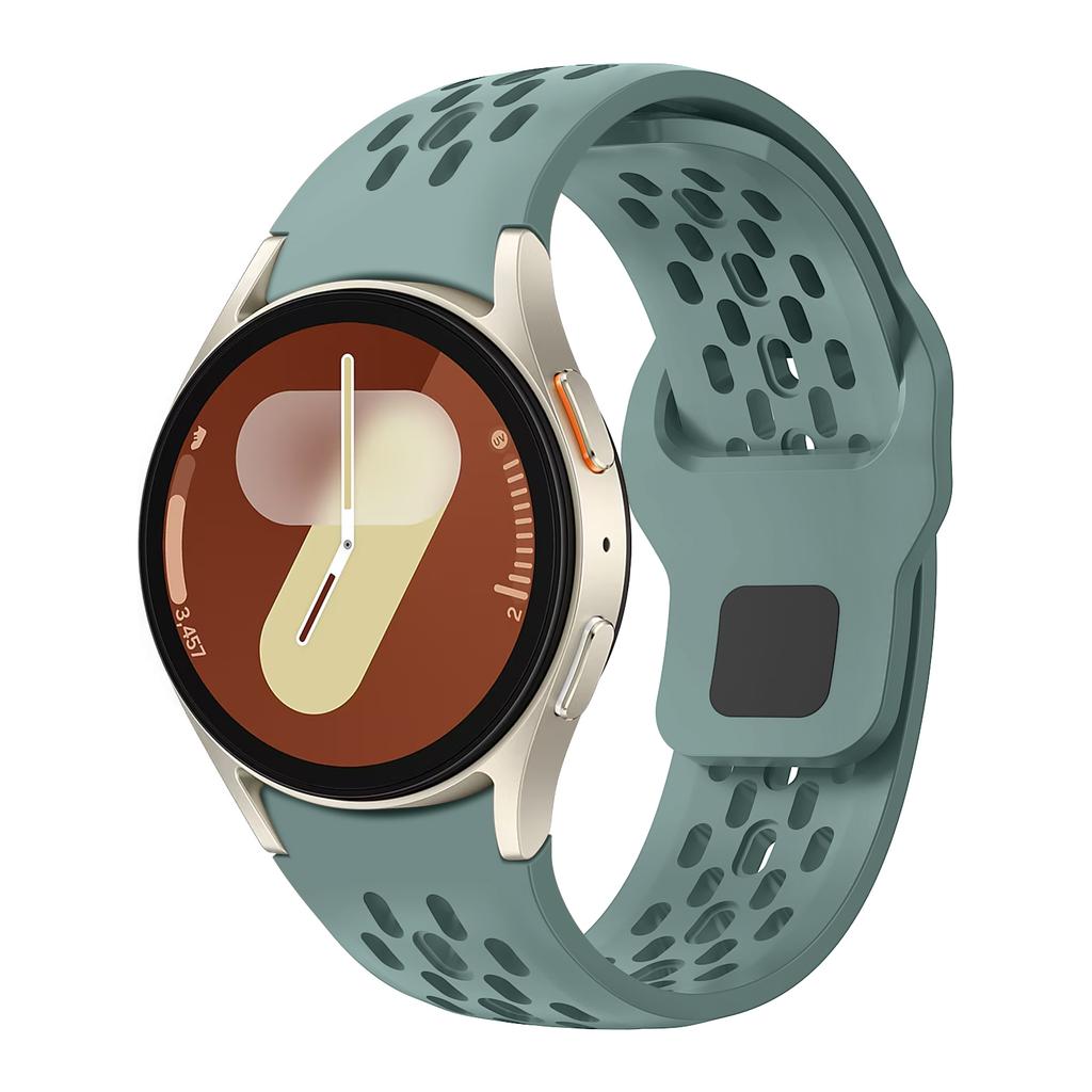 Dla Samsung Galaxy Watch 7 Pasek 4/5/6/FE/classic/Pro 44mm 40mm Sportowy pasek na nadgarstek Silikonowy correa Bransoleta Galaxy Watch 7 Pasek