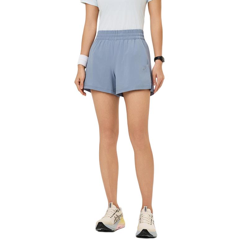 Asics Moisture Wicking Quick Dry Reflective Sports Lace Up Running Shorts Women shorts 2032D505-400