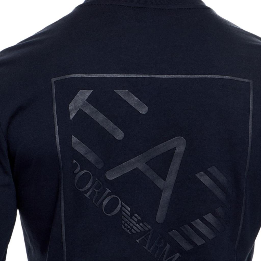 Emporio Armani EA7 Fitted Long Sleeve Crew Neck Sports Printed T-Shirt Men Tops 7M001488-AF17789-UB102
