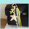 Star Pattern Bag Charm With Pu Material And Animal Design Suitable For Spring 2025 Accessories