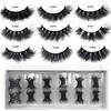 RED SIREN Wholesale Bulk Items Strip Lashes 5/10/50 Pairs Fluffy Natural Eyelashes Vendor Short Wispy Mink Eyelashes Makeup