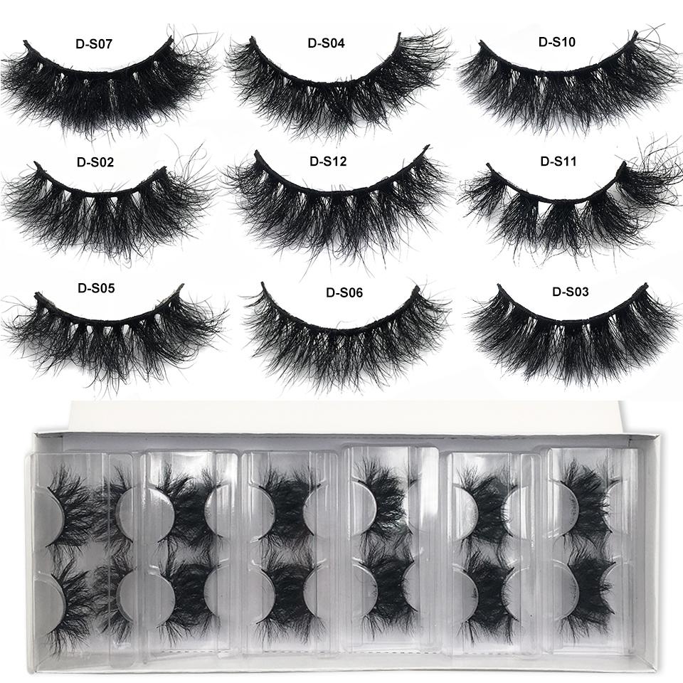RED SIREN Wholesale Bulk Items Strip Lashes 5/10/50 Pairs Fluffy Natural Eyelashes Vendor Short Wispy Mink Eyelashes Makeup