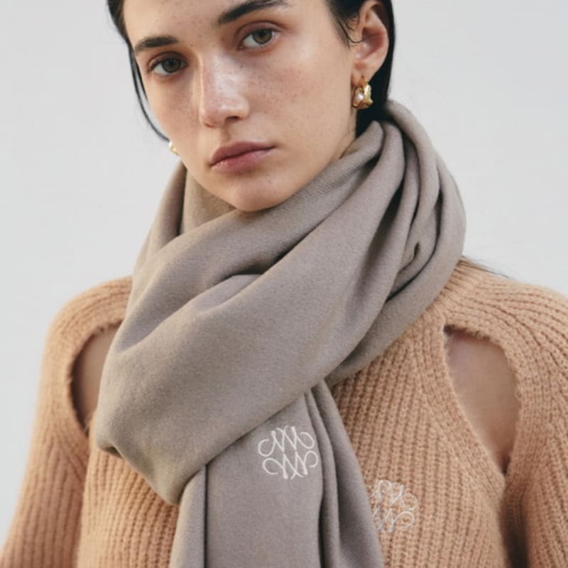 NICK&NICOLE NICOLE PREMIUM MUFFLER_INDI BEIGE