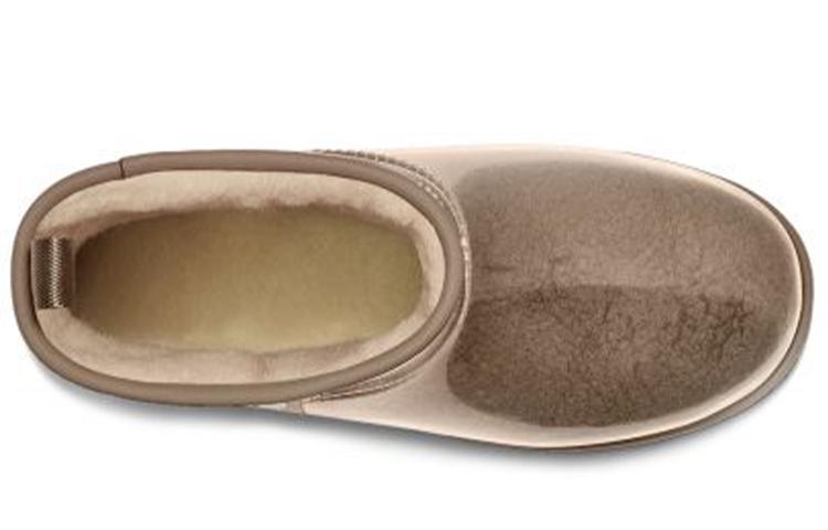 Women's Sneakers UGG Classic Clear Mini Large Logo Fleece Lined '' Women's