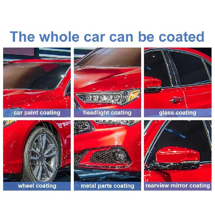 Auto Ceramica Nano Rivestimento Liquido Coatin Nano Cristallo Strato Idrofobo Lucidatura Vernice Agente di Rivestimento Auto Polacco Nano Rivestimenti