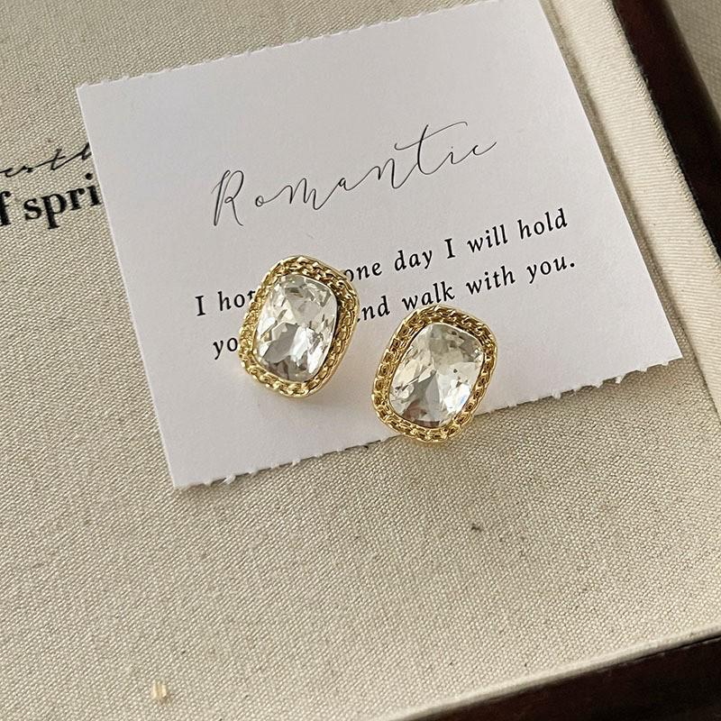 Women's Luxury Textured Metal Hoop Earrings - Versatile Niche Design