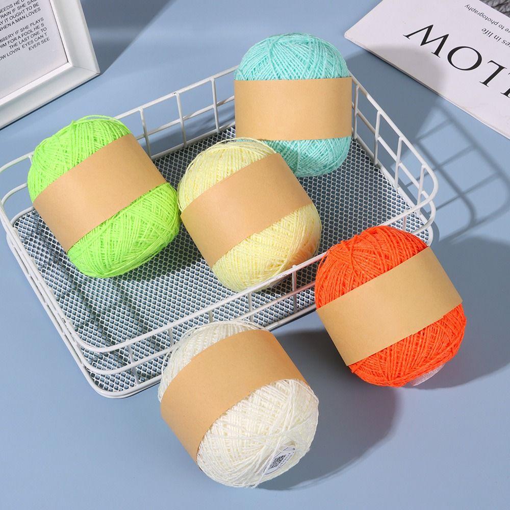 Fluorescent Weave Sewing Knitting Wool Yarn Luminous Chunky Yarn Hand Knitted Glow In the Dark