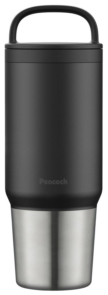 Thermos Industry Dishwasher Peacock Water Mug with Easy To Insulates Hot and Cold B The-peacock (The-peacock) [Handle, Safe] Bottle, Bottle, 800ml,