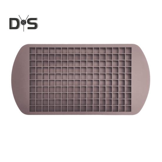 Silicone Mini Ice Cube Tray 160 Small Cubes Visual Sensory Ice Cubes Quick Freezing Easy Deicing Perfect DIY Tool