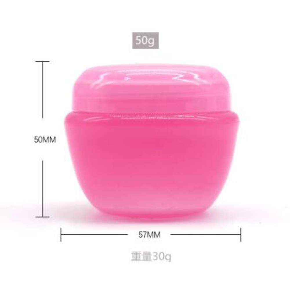 HJ Refillable Cream Containers, Storage Containers, Small Divided Bottles, Leak-Proof Mini Travel Bottles (30g, Pack of 30)