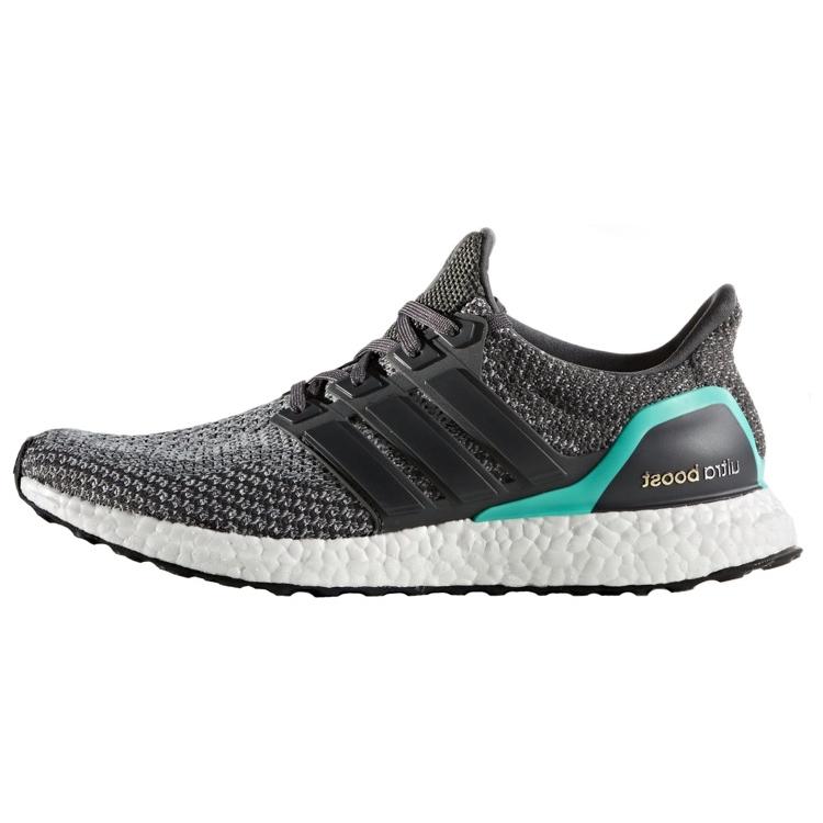 New Adidas Ultra Boost 2.0 Solid Grey Shock Mint AQ5931