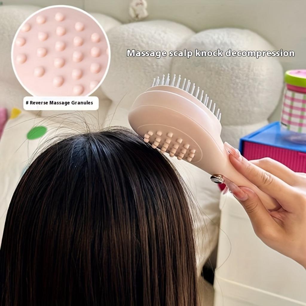 Retractable Self-Cleaning Hair Brush - Antistatic Massage Brush for Added Volume and Scalp Care, Perfect Gift for The Fashionable Woman