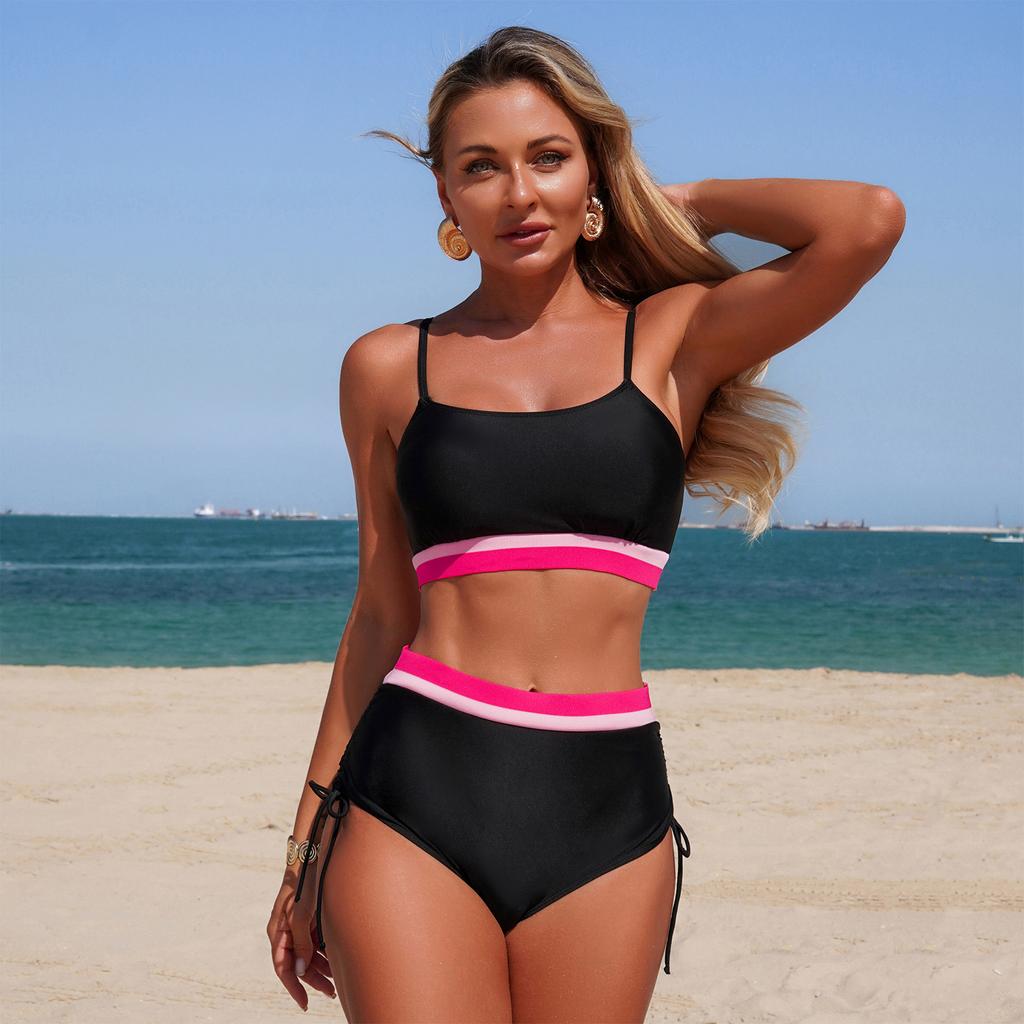 Women's Split  Bikini Swimsuit Sport Swimsuit