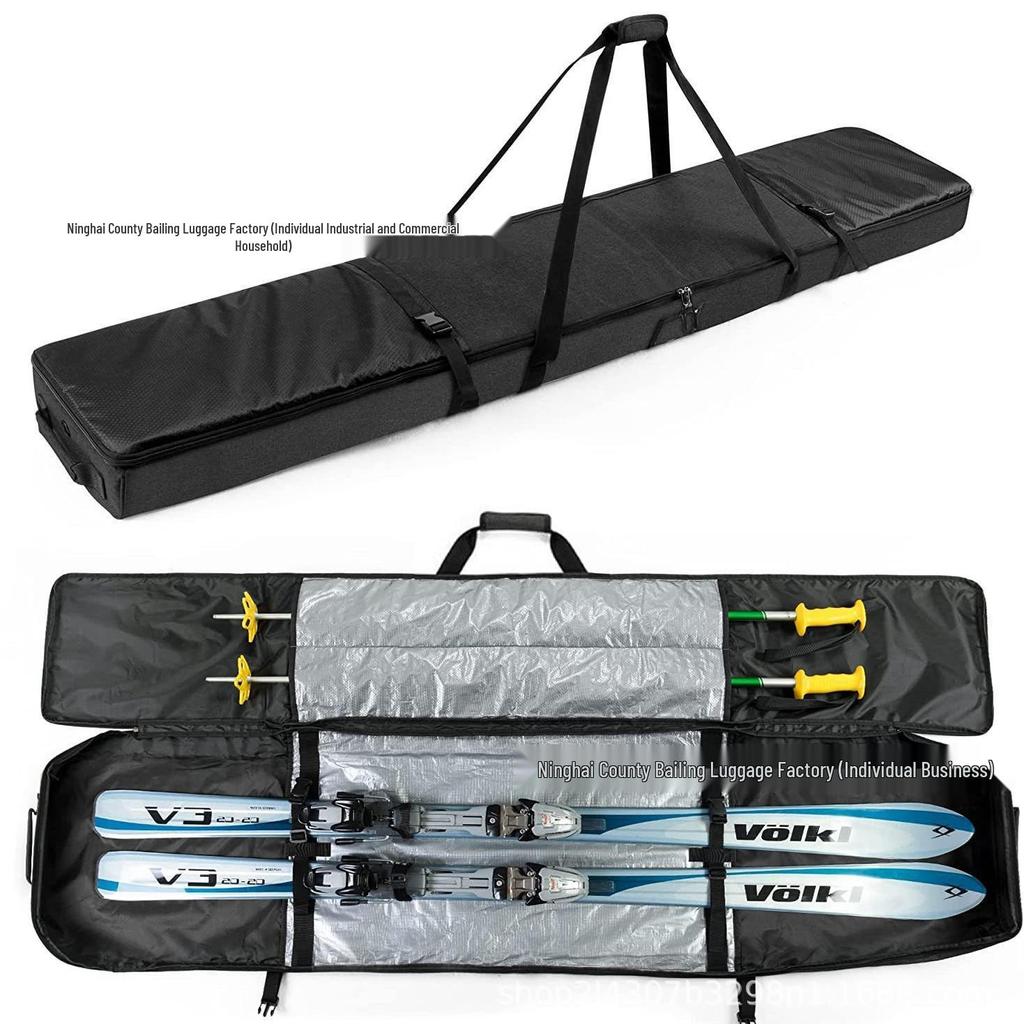 Waterproof Double Ski & Snowboard Storage Bag