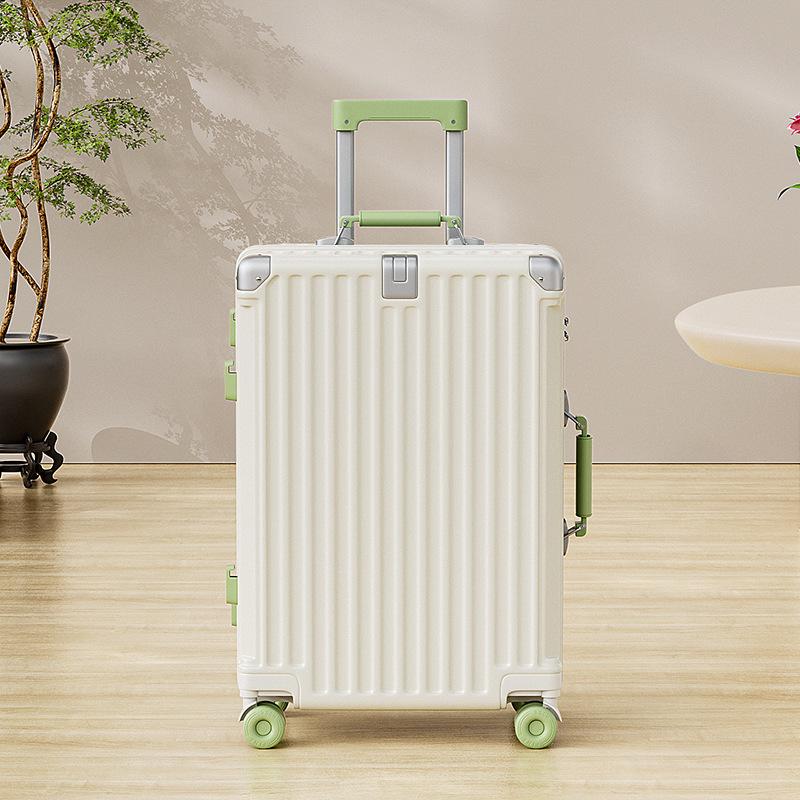 

Multi-Functional Trolley Suitcase with Combo Lock, Rollerblade Wheels, 20 Carry-On, 28 Large Capacity 20-inch