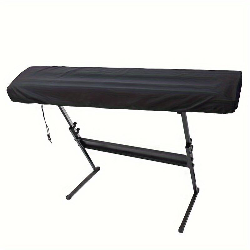 Housse Complète pour Clavier de Piano Électrique 61/88 Touches Étanche à la Poussière Cordon de Serrage Fermeture Housse de Protection pour Clavier de Musique