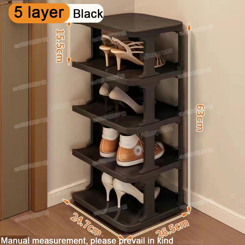 Multi-layer Shoes Storage Rack Minimalist Shoe Organizer for Home Dormitory Saving Space Wall Corner Shoe Cabinets