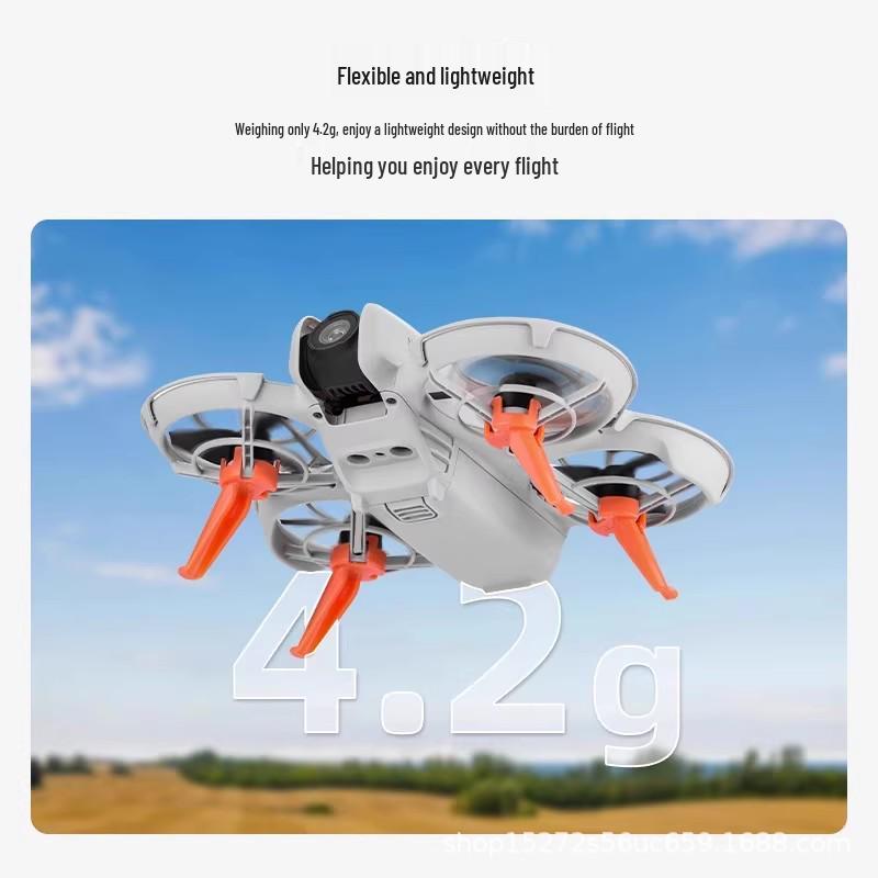 DJI NEO Extended Landing Gear Protective Bracket for Pocket Drone Safety