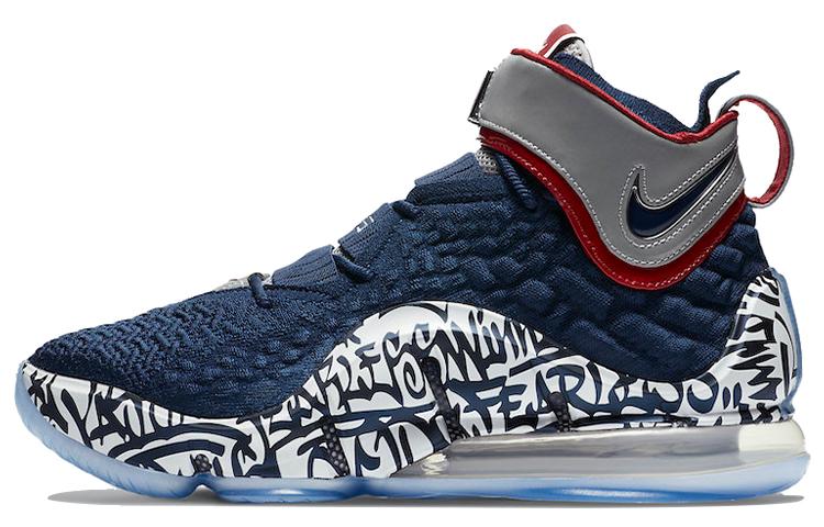 Nike LeBron 17 LeBron 4 Cold Blue Graffiti CT6047-400 42.5