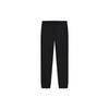 New FILA Knitted Sweatpants Women's Jet Black F11W248608FBK