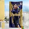 Mbappe Personalisiere deinen Namen Strandtuch Schnelltrocknend Weiche Mikrofaser