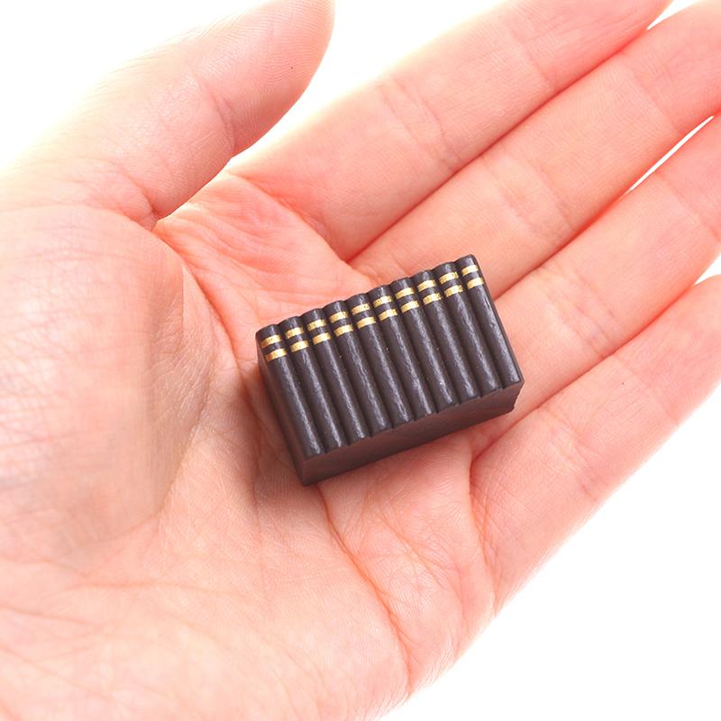1:12 Dollhouse Miniature Wooden Book Model Accessories For Furniture Decor Toys