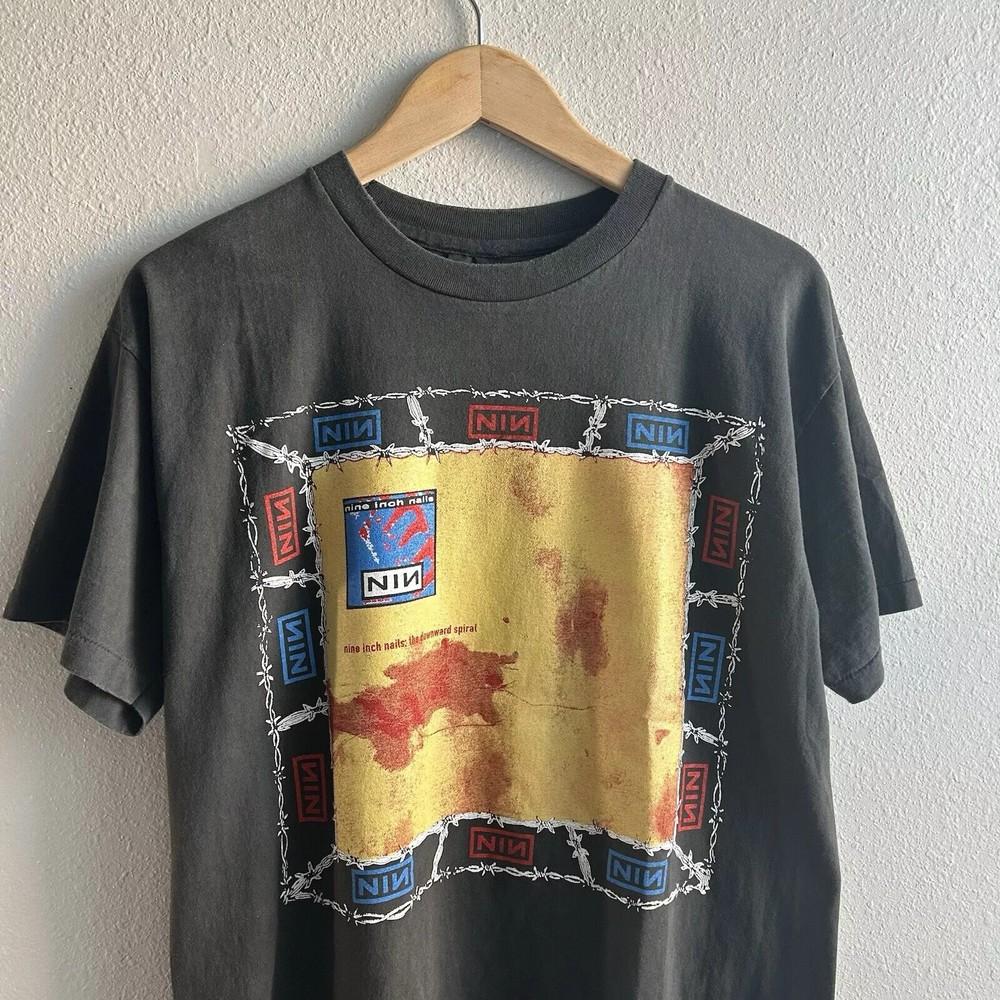 

Nine Inch Nails T-Shirt Vintage Reprint The Downward Spiral Tour NIN All Sizes Unisex T-Shirt XXL