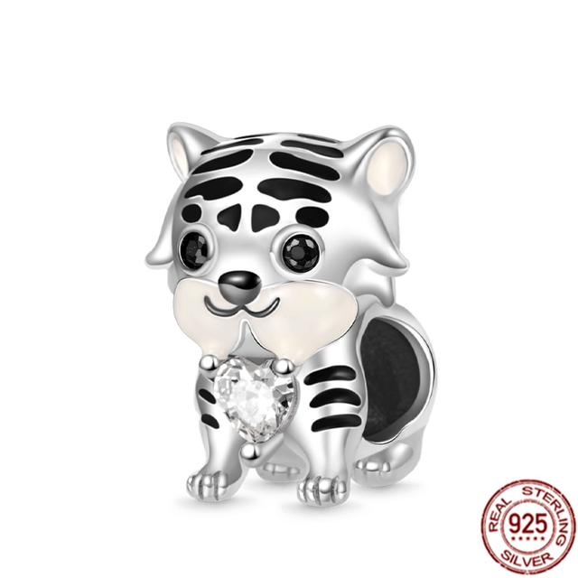 Röd nyckelpiga hummer & glöd-i-mörkret Firefly Dangle Charm 925 Sterling Silver Smycken Pärlor Passar Original Fasion Armband