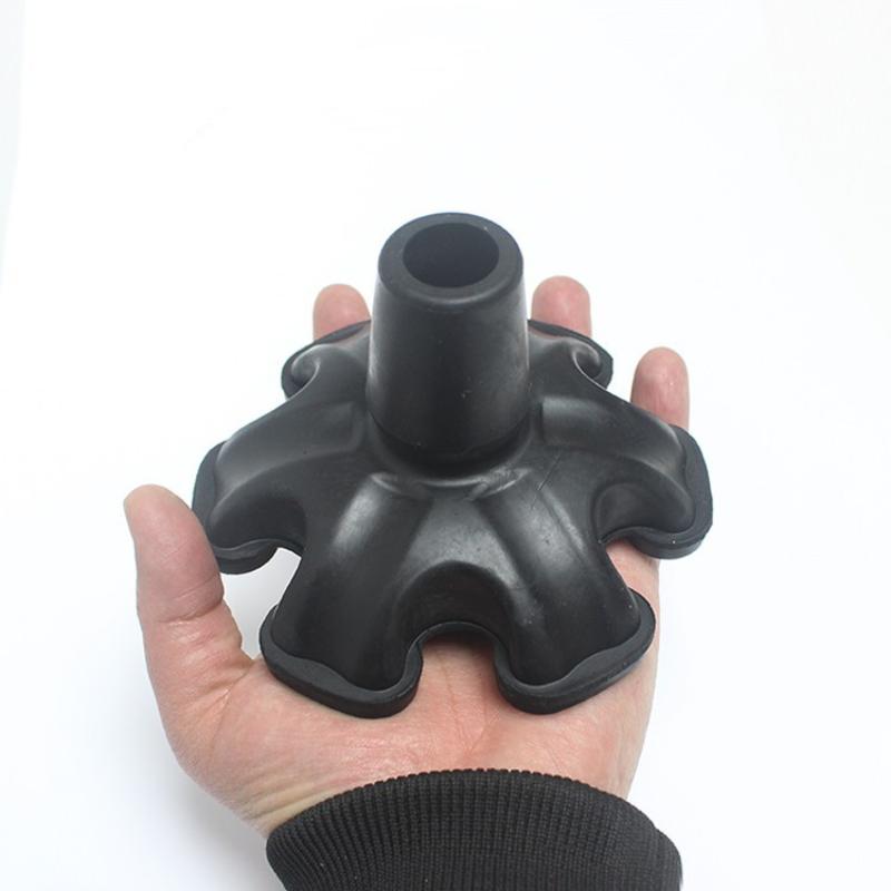 19/22Mm Canes Self Standing Protect End Cover Eldder Walking Stick Rubber Non-Slip Pad End Bottom Cap Shaped Tip Replacement