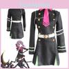 Stylish Black Shinoa Hragi Military Uniform Cosplay Dress From Seraph Of The End For Anime Lovers